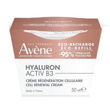 Aqua-gel crema rezerva pentru regenerare celulara Hyaluron Activ B3 Avene, 50 ml Aqua-gel crema rezerva pentru regenerare celulara Hyaluron Activ B3 Avene, 50 ml