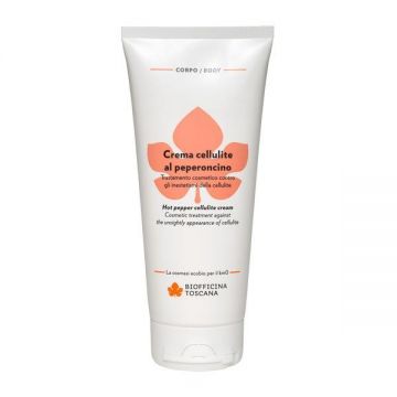Crema anticelulitica cu ardei iute, - Biofficina, 200 ml