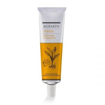 Crema cu curcuma si ghimbir The Herbalist, - Bioearth, 50 ml