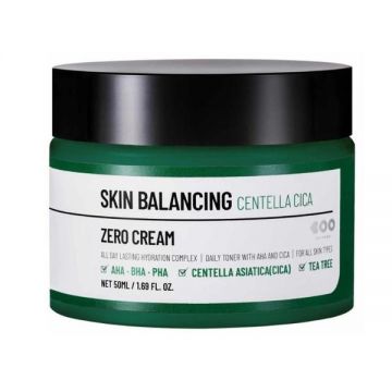 Crema de Echilibrare a Pielii cu Centella Asiatica - Dearboo Skin Balancing Centella Cica Zero Cream (AHA-BHA-PHA), 50 ml Crema de Echilibrare a Pielii cu Centella Asiatica - Dearboo Skin Balancing Centella Cica Zero Cream (AHA-BHA-PHA), 50 ml
