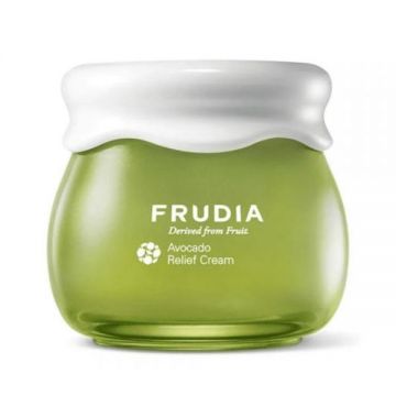 Crema de Fata Calmanta cu Avocado - Frudia Avocado Relief Face Cream, 55 g