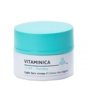 Crema de fata cu Niacinamide 11% si patrunjel, 50ml - Vitaminica Bioearth