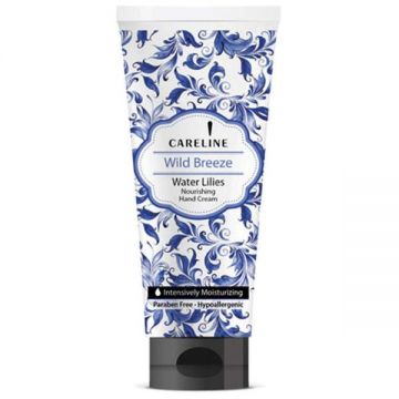 Crema de Maini Hidratanta - Careline Wild Breeze Water Lilies, 100 ml Crema de Maini Hidratanta - Careline Wild Breeze Water Lilies, 100 ml