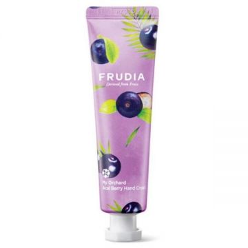 Crema de Maini Hidratanta cu Fructe Acai - Frudia My Orchard Acai Berry Hand Cream, 30 g