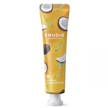 Crema de Maini Hidratanta cu Nuca de Cocos - Frudia My Orchard Coconut Hand Cream, 30 g