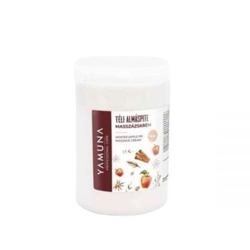 Crema de masaj cu aroma de placinta de mere de iarna Yamuna 1020 gr