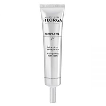 Crema de noapte regeneratoare Cu AHA Acizi, Filorga Sleep/ Peel 4.5, 40 ml