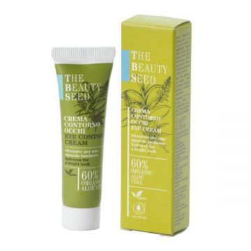 Crema de ochi cu acid hialuronic si aloe, - The Beauty Seed Bioearth, 15 ml