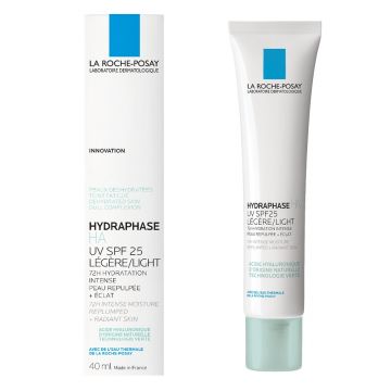 Crema hidratanta cu SPF 25 Hydraphase HA Legere, La Roche-Posay, 40 ml Crema hidratanta cu SPF 25 Hydraphase HA Legere, La Roche-Posay, 40 ml