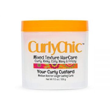 Crema speciala pentru definire bucle, Custard pentru par cret, Curly Chic, 326 g Crema speciala pentru definire bucle, Custard pentru par cret, Curly Chic, 326 g