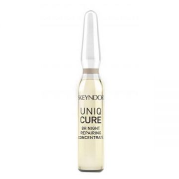 Fiole Reparatoare - Skeyndor Uniqcure 8H Night Repairing Concentrate, 7 fiole x 2 ml