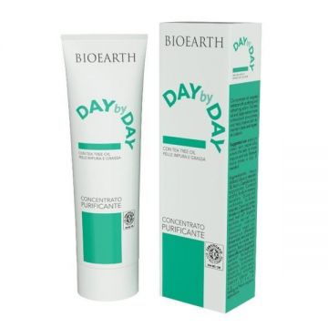 Gel concentrat pentru ten impur si gras Day by Day Bioearth