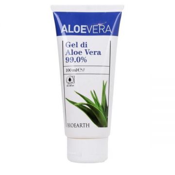Gel pur de aloe vera bio (99%), - Bioearth, 100 ml