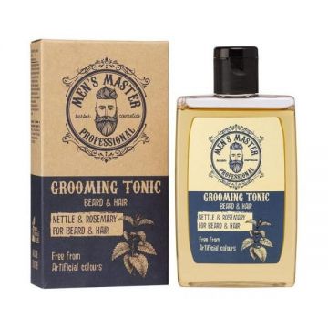 Grooming tonic pentru barba si par Men's Master Professional 120 ml Grooming tonic pentru barba si par Men's Master Professional 120 ml