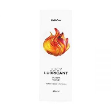 Lubrifiant pe baza de apa cu efect de incalzire Satisfyer, 300 ml