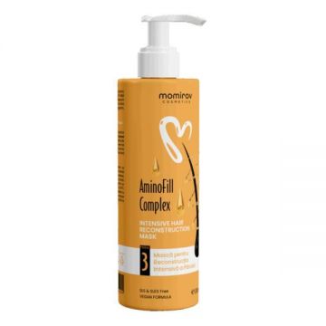 Mască Aminofill Complex pentru reconstrucția intensivă a părului, 200 ml Mască Aminofill Complex pentru reconstrucția intensivă a părului, 200 ml
