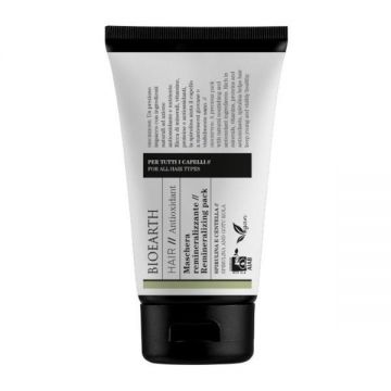 Masca bio pentru par cu spirulina, - Hair Bioearth, 150 ml