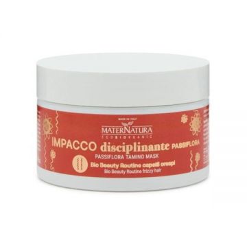 Masca de par cu floarea pasiunii, - MaterNatura, 200 ml