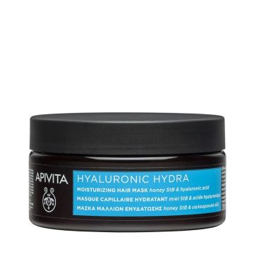 Masca de par hidratanta Apivita Hyaluronic Hydra, cu acid hialuronic si miere, 200ml Masca de par hidratanta Apivita Hyaluronic Hydra, cu acid hialuronic si miere, 200ml