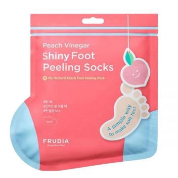 Masca Exfolianta pentru Picioare cu Piersici - Frudia My Orchard Peach Foot Peeling Mask, 40 g