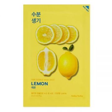 Masca Faciala cu Extract de Lamaie - Holika Holika Pure Essence Mask Sheet – Lemon, 20 ml Masca Faciala cu Extract de Lamaie - Holika Holika Pure Essence Mask Sheet – Lemon, 20 ml