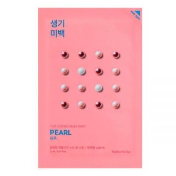 Masca Faciala cu Extract de Perla - Holika Holika Pure Essence Mask Sheet – Pearl, 23 ml Masca Faciala cu Extract de Perla - Holika Holika Pure Essence Mask Sheet – Pearl, 23 ml
