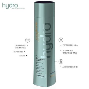 Masca hidratare intensa pentru par uscat Luxury Hydrobalance Estel Haute Couture, 250 ml