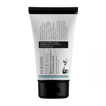 Masca nutritiva pentru par cu argan, - Bioearth, 150 ml