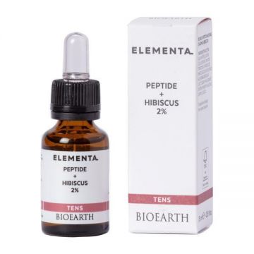 Peptide si Hibiscus Beauty Booster - Elementa Bioearth, 15 ml