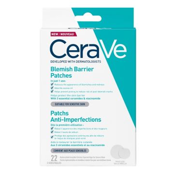 Plasturi anti-imperfectiuni CeraVe, 22 bucati Plasturi anti-imperfectiuni CeraVe, 22 bucati
