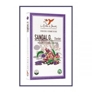 Pudra de lemn de santal Le Erbe de Janas 100gr