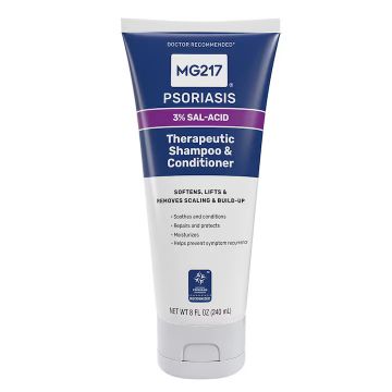 Sampon si Balsam 2 in 1, MG217 Psoriazis Tratament, Matreata, Dermatita Seboreica, cu Acid Salicilic 3%, 240ml Sampon si Balsam 2 in 1, MG217 Psoriazis Tratament, Matreata, Dermatita Seboreica, cu Acid Salicilic 3%, 240ml