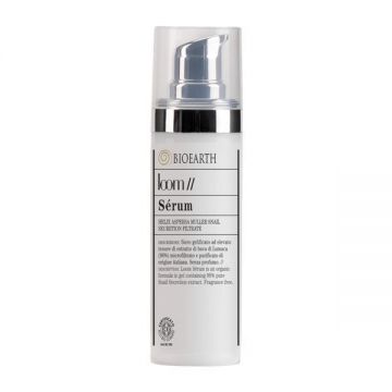 Ser bio cu melc si acid hialuronic, - Loom Bioearth, 30 ml