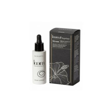 Ser bio cu secretie de melc si hibiskus 30ml, Loom Supreme Bioearth