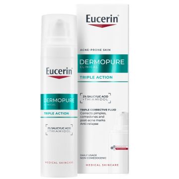 Ser cu tripla actiune Dermo Pure Eucerin, 40 ml Ser cu tripla actiune Dermo Pure Eucerin, 40 ml
