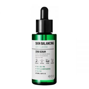 Ser de Curatare si Echilibrare a Pielii cu Centella Asiatica - Dearbool Skin Balancing Centella Cica Zero Serum (AHA-BHA-PHA), 60 ml