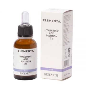 Ser de fata cu Acid Hialuronic, - Elementa Bioearth, 30 ml