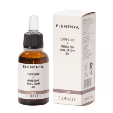 Ser de fata cu Cofeina si Ginseng, - Elementa Bioearth, 30 ml