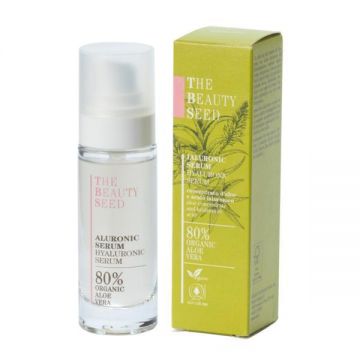 Ser pentru fata cu acid hialuronic, 30ml  - The Beauty Seed Bioearth