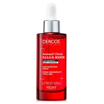 Serum capilar cu efect de regenerare Aminexil Clinical R.E.G.E.N. Booster, Vichy, 90 ml Serum capilar cu efect de regenerare Aminexil Clinical R.E.G.E.N. Booster, Vichy, 90 ml