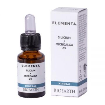 Siliciu si Alge Ser Beauty Booster, 15ml - Elementa Bioearth