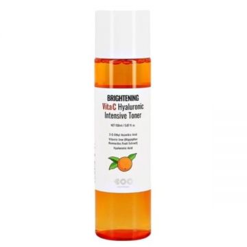 Toner pentru Fata Iluminant cu AHA si Vitamina C - Dearbool Vita C Hyaluronic Brightening Toner, 150 ml Toner pentru Fata Iluminant cu AHA si Vitamina C - Dearbool Vita C Hyaluronic Brightening Toner, 150 ml
