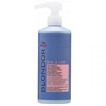 Tratament Ingrijire Par Blond - Wella Professionals Blondor Seal and Care, 500 ml