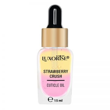 Ulei cuticule bifazic Strawberry Crush - LUXORISE,15ml