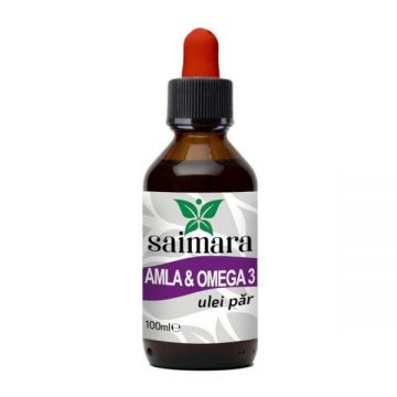 Ulei de par Amla & Omega 3, - Saimara, 100 ml