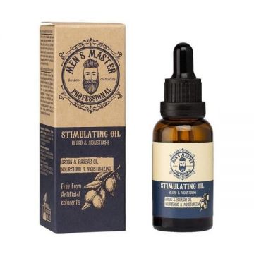 Ulei pentru cresterea barbii Men's Master Professional Stimulating Beard Oil, 30 ml Ulei pentru cresterea barbii Men's Master Professional Stimulating Beard Oil, 30 ml