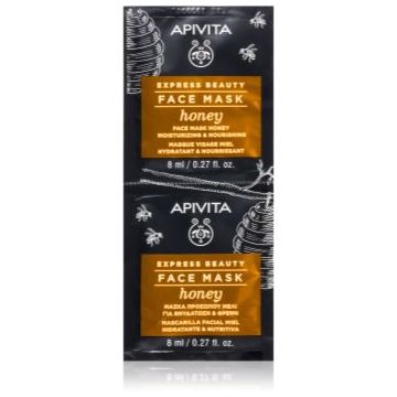 Apivita Express Beauty Nourishing Face Mask Honey masca hranitoare faciale