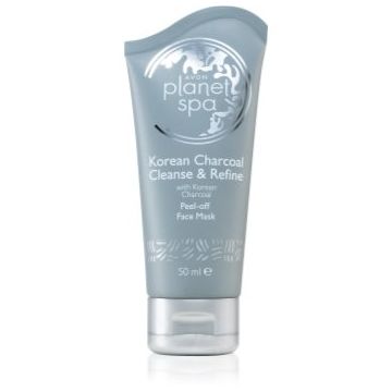 Avon Planet Spa Korean Charcoal Cleanse & Refine mască facială de acoperire cu cărbune activ