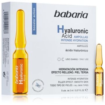 Babaria Hyaluronic Acid fiolă cu acid hialuronic