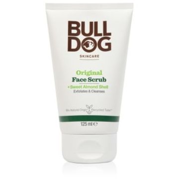 Bulldog Original Face Scrub demachiant cu efect de peenling pentru barbati